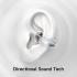 MCDODO HP-8160 Air O3 Clip-On Open-Ear Earbud LED Battery Display, Bluetooth 5.4, up to 24H Listening time with charging case - Black
